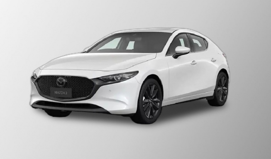 Mazda 3 Liftback 2021 (черный)